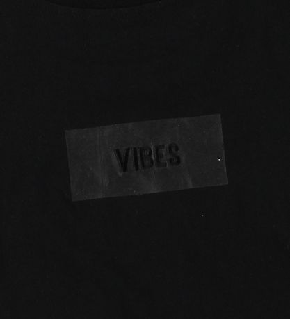 Hound T-shirt - Sort m. 'Vibes'