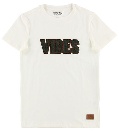 Hound T-shirt - Hvid m. 'Vibes'