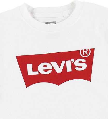 Levis T-shirt - Batwing - Hvid m. Logo