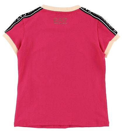 EA7 T-shirt - Pink m. Print/Logostribe