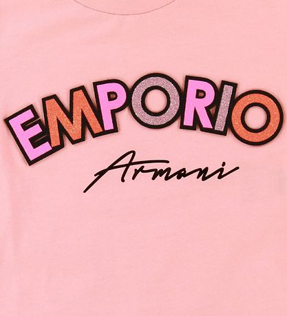 Emporio Armani T-shirt - Alba Juno m. Glimmer/Patches