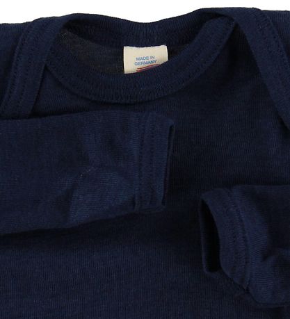 Engel Body l/ - Uld/Silke - Navy