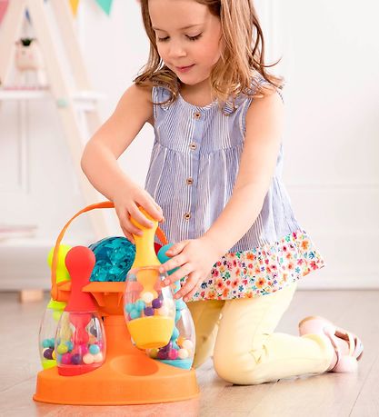 B. toys Bowlingspil - Let´s Glow Bowling - Multifarvet