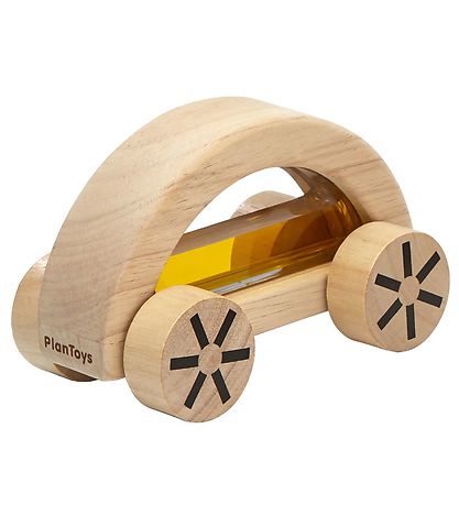 PlanToys Trbil - Natur/Gul