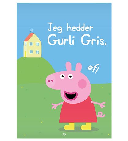 Citatplakat Plakat - B2 - Jeg Hedder Gurli Gris