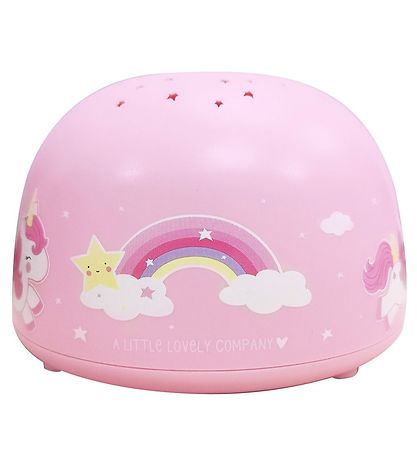 A Little Lovely Company Projektørlampe - 14x9 - Unicorn