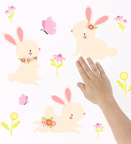 A Little Lovely Company Wallstickers - 35x50 cm - Bunny