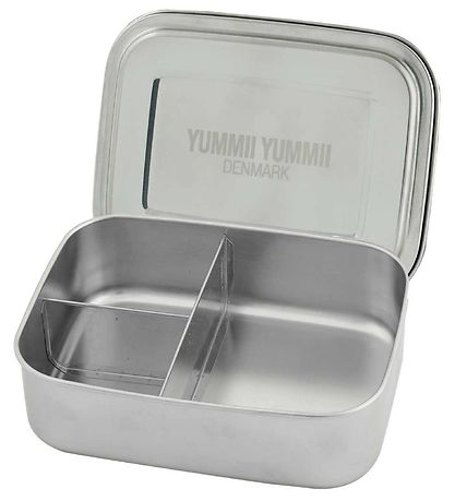 Yummii Yummii Bento Large - 3 rum - Rustfrit Stål