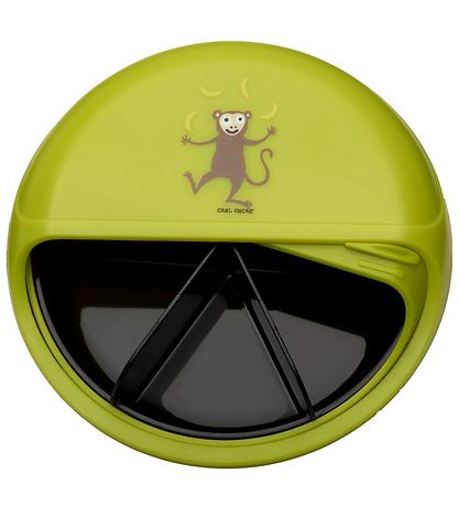 Carl Oscar Snackbox - 15 cm - Lime Monkey