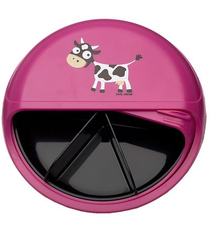 Carl Oscar Snackbox - 15 cm - Purple Cow