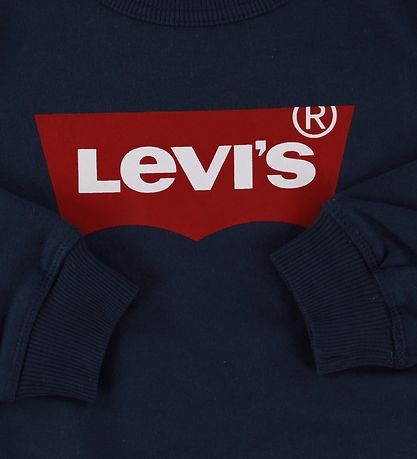 Levis Sweatshirt - Batwing Crew Neck - Navy
