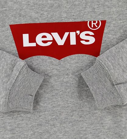 Levis Sweatshirt - Batwing Crew Neck - Grmeleret