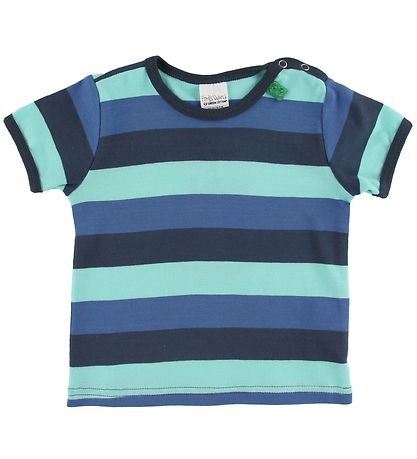 Freds World T-shirt - Multi Stripe - Bl