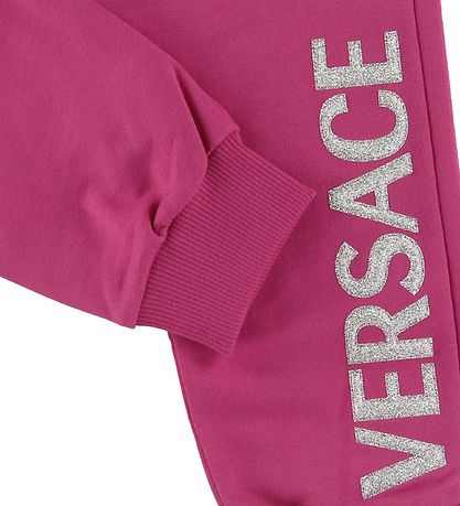 Versace Sweatpants - Fuchsia m. Logo