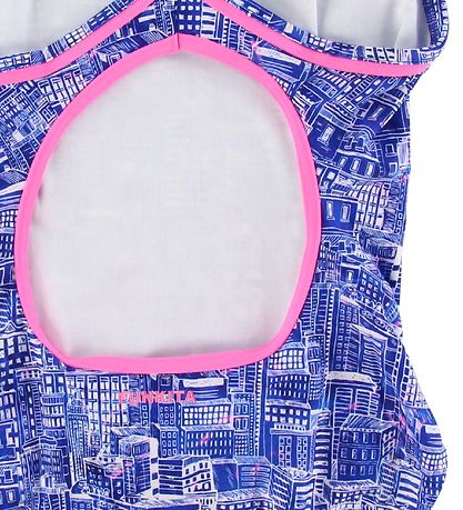 Funkita Badedragt - Diamond Back - UV50+ - Sky City