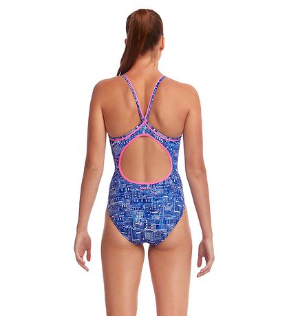 Funkita Badedragt - Diamond Back - UV50+ - Sky City