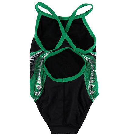 TYR Badedragt - Shark Bite Diamondfit - Sort/Grøn