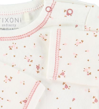 Fixoni Body l/æ - Dusty Rose m. Blomster