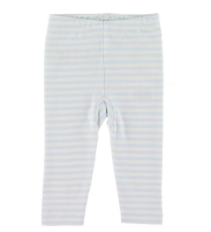 Fixoni Leggings - Light Blue m. Striber