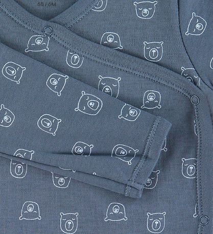 Fixoni Slå-om Body l/æ - China Blue m. Bjørne
