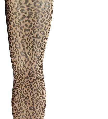 The New Strømpebukser - 2-pak - Sort/Leopard