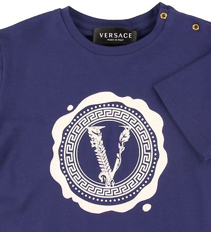 Versace T-shirt - Bl m. Logo