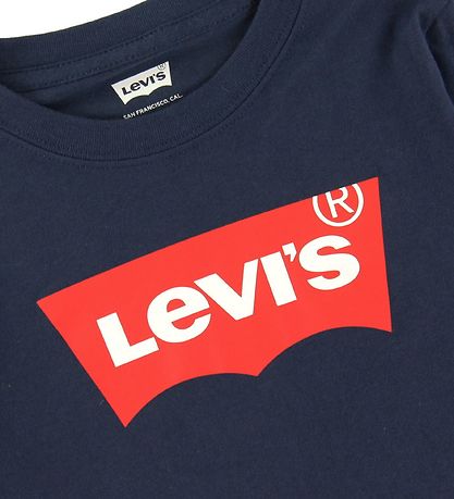 Levis Bluse - Batwing - Dress Blues m. Logo