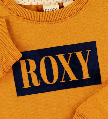 Roxy Sweatshirt - Gul m. Logo