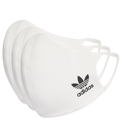 adidas Originals Mundbind - 3-pak - Hvid m. Logo