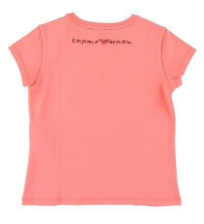 Emporio Armani T-shirt - Koral m. Print