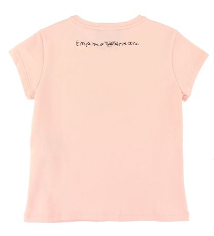 Emporio Armani T-shirt - Rosa m. Logo