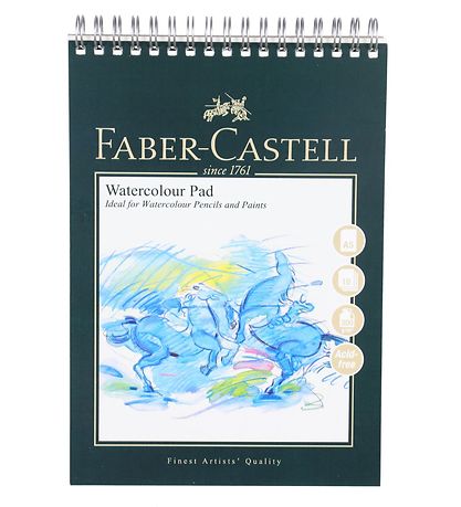 Faber-Castell Maleblok - Akvarel - 10 ark - A5