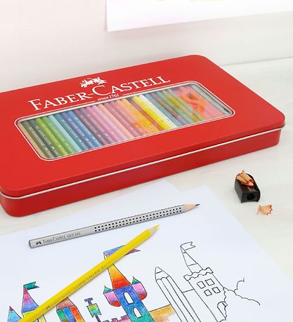 Faber-Castell Farveblyanter - Slot - 36 stk - Multifarvet