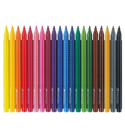 Faber-Castell Tuscher - Grip - 20 stk - Multifarvet