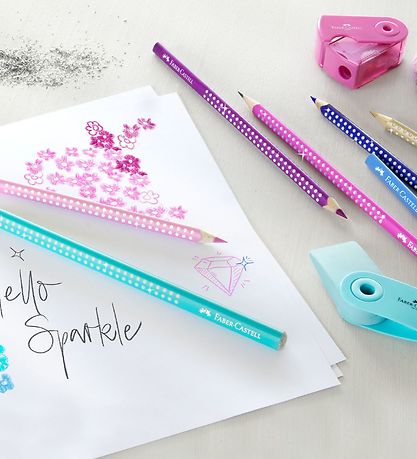 Faber-Castell Sparkle Tinske - Farver/Spidser - 20 stk - Multi