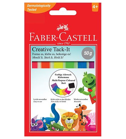 Faber-Castell Hftemasse - Creative Tack It - 50g - Multifarvet