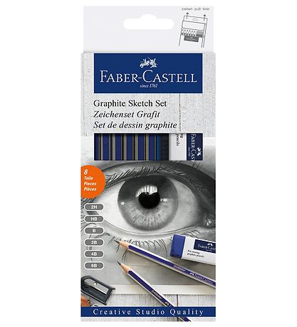 Faber-Castell Tegnest - Goldfaber Sketch - 8 stk
