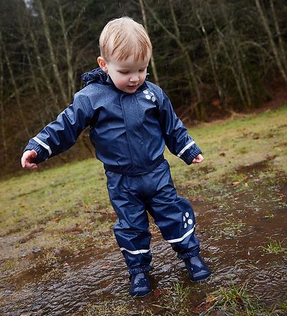 LEGO® Wear Regnbukser - Navy m. Seler