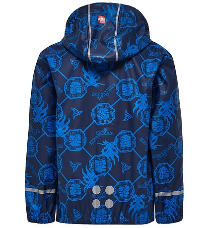 LEGO® Ninjago Regnjakke - Navy m. Print