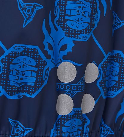 LEGO® Ninjago Regnjakke - Navy m. Print
