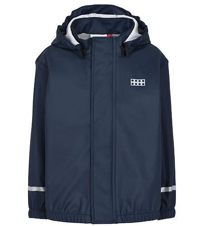 LEGO Wear Regntj m. Seler - PU - LWJivan - Dark Navy