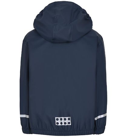 LEGO Wear Regntj m. Seler - PU - LWJivan - Dark Navy