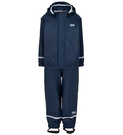 LEGO Wear Regntj m. Seler - PU - LWJivan - Dark Navy