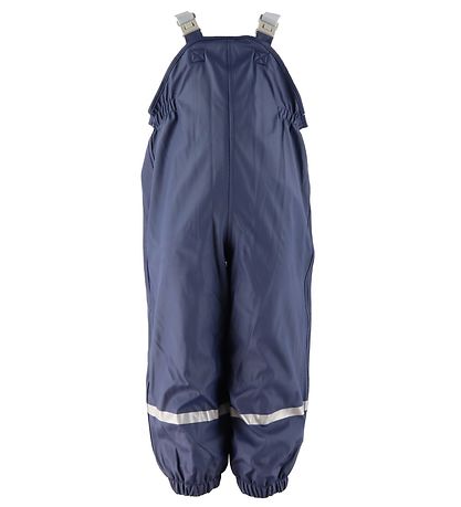 Color Kids Regntj m. Seler/Fleece - PU - Dress Blues