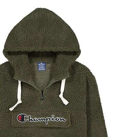 Champion Fashion Httetrje - Plys - Half Zip-Up - Grn