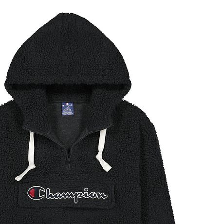 Champion Fashion Httetrje - Plys - Half Zip-Up - Sort