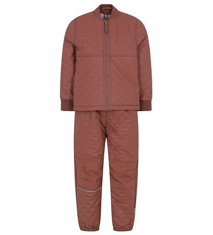 CeLaVi Termotj m. Fleece - Coated - Mahogany