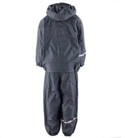 CeLaVi Regntøj m. Fleece - Recycle PU - Dark Navy