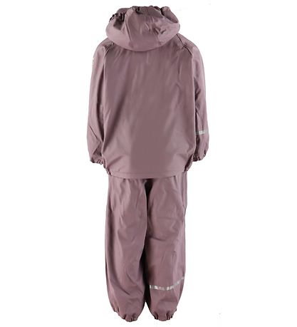 CeLaVi Regntøj m. Seler/Fleece - Recycle PU - Moonscape