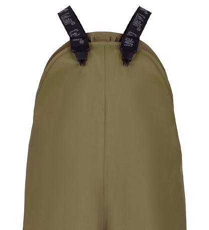 CeLaVi Regntøj m. Seler - PU - Khaki